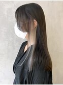 ホワイトインナー_チェリーブラウンフェミニンロング_ba366811