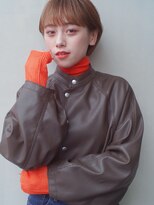 レジュアル(RESSUAL)&nbsp;大人可愛い20代30代40代小顔ワンサイドショートボブ丸み前下がり