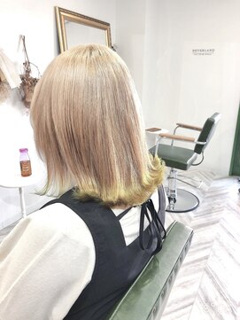 ネバーランド(NEVERLAND) ～ホワイトミルクティーにライムカラーを添えて～