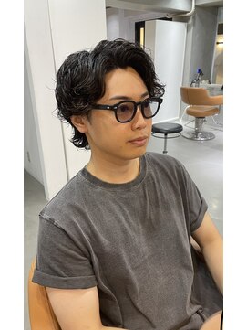 レックス 中野(rex) 黒髪スタイル/スパイラルパーマ/波巻スパイラル/波巻パーマ