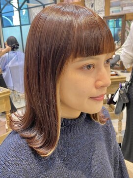 ザザ シンジュク(ZA/ZA shinjuku) 柔らかモードボブ