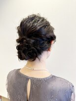 お呼ばれヘアアレンジ