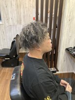 ライズヘアー(RISE HAIR)&nbsp;ハードパート＋ツイストスパイラル