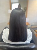 美髪ミディアムスタイル