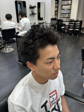 メンズサロンドットリアン(dot. lien) 刈り上げないスパイキーショート【町田/町田駅/men's】