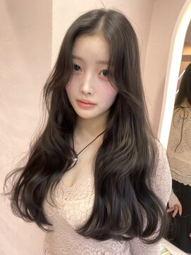 ボタン シブヤ(VOTAN SHIBUYA) アッシュ/グレージュ/韓国ヘア/渋谷/レイヤー/顔まわり