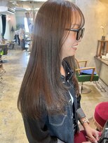 アンリ(Henri)&nbsp;【かしむら】ブリーチ/髪質改善カラー/ブリーチなし/暖色カラー