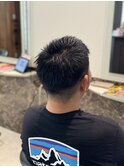 ツーブロック刈り上げスキンフェードカット