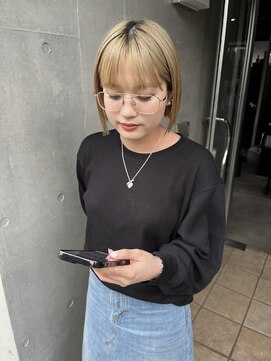 アルカナ 明治神宮前原宿(ARCANA) 切りっぱなしボブ ヘイリーボブ タッセルボブ