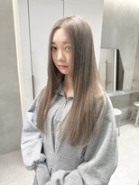 ソル 栄矢場町(SOL) ミルクティーグレージュ/グレージュカラー/秋色/名古屋美容院