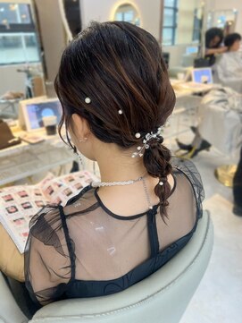 マリアバイアフロート(Maria by AFLOAT) 【山田】ゆるふわ　ボブでもできるあみおろしヘア