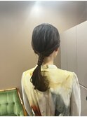 ヘアセット: 佐藤