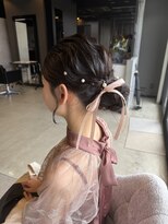 フィオーレ ヘアデザイン(FIORE hair design)&nbsp;ゆるふわWリボン