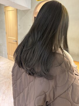 ローレン(LOREN) 透明感髪質改善ベージュダブルカラーミルクティーグレージュ