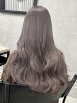 ロウル 渋谷(LOWRL)&nbsp;ラベンダーグレージュ/ブリーチ