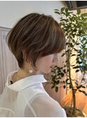 ハイライトカラーグレージュベージュケアブリーチダブルカラー