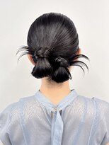 ヘアアレンジ/お呼ばれヘア/ヘアセット/ヘアメイク