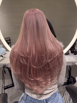 ロンドウル 熊本(Lond ulu) 韓国ヘア/ブリーチ/顔周りカット/ハイトーン/レイヤーカット/