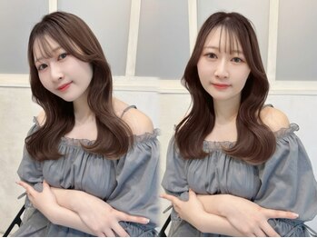 リリーバイフォルテ 静岡駅前店(Lily by FORTE)の写真/韓国風顔周りカットで360度可愛い!計算されたCutで小顔効果[前髪カット/学割U24/髪質改善トリートメント]