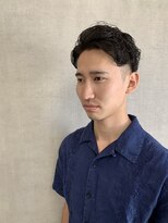 トリコ(ToricO) 刈り上げショート 波打ちパーマ ニュアンスデザイン ブロック