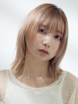 アース 溝の口店(HAIR&MAKE EARTH)&nbsp;ミルクティーベージュボブ[溝の口/髪質改善/縮毛矯正]