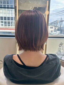 イオ 本厚木(io) ショートボブ◎くびれボブ/髪質改善マロンベージュ/縮毛矯正◎