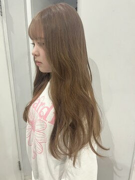 シー ヘアデザイン(see hair design) ミルクティーベージュ
