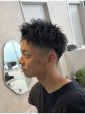 【Zina】メンズ/韓国/センターパート/縮毛矯正/福岡/天神/大名