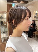★くびれショート/大人ショート/簡単スタイリング/小顔ショート