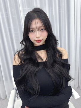 アマトウキョウスマートサロン(AMA TOKYO×Smart Salon) 韓国ヘア　2wayバング  レイヤーカット くびれヘア  顔周り