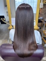 オルト(Ort)&nbsp;プレミアスムージー縮毛矯正×Ort髪質改善 チョコレートベージュ