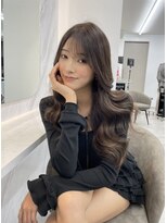 ラピス 新宿(Lapis)&nbsp;ブラウンカラー/大人カラー/シールエクステ/韓国ヘア