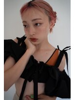 プフ 伏見(puf)&nbsp;[puf 伏見/丸の内/栄/名古屋]ピンクカラータイトアレンジ★鳥山