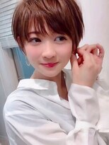 ビューイースト 亀戸 錦糸町(VIEW EAST)&nbsp;暗めカラーグランマッシュショートボブ