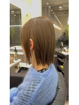 ジ エクト リアン 箕面店(The Ect Lien)&nbsp;ヘイリーボブ/オリーブベージュ