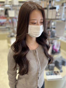 ヘアーザラブズラフズ オーガニカ 北九州(HAIR THE LOVES LAUGHS ORGANICA) ミルクブラウン