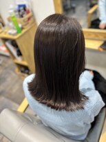 ゼン ネオ(Zen Neo)&nbsp;ミディアム/外ハネ/髪質改善カラー