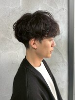 サイクル(CYCLE)&nbsp;MEN'S HAIR/波巻きツイストスパイラル/リバースセンターパート