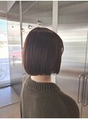 春◎外国人風ミニボブ×透明感アッシュベージュ