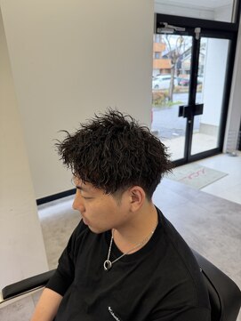 アイスプロドバイブルーム 木更津店(ice prod by bloom) 刈り上げセンターパート/波巻きツイストスパイラル/木更津