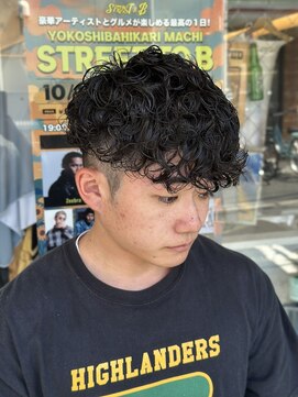 スウェル 船橋店(Swell) リバースセンターパート/ニュアンスパーマ/ダウンバング/船橋