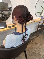 サイ(sai) 『甘すぎない大人可愛いツインカチモリ』☆塩崎