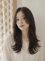 オアシスアヴェダ ザ・ペニンシュラ東京(OASIS AVEDA)&nbsp;セミロング・ゆるふわウェーブ・くせ毛風パーマ20代30代銀座