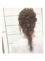 【Neolive & 渋谷店】30分でできる編みおろし簡単アレンジ