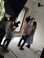 ウミ ヘアデザイン(UMI HAIR DESIGN) 雑誌やテレビ、広告等多くの撮影の仕事もしてきました。