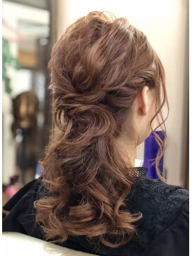 クック ヘアー(Cook Hair) ハーフアップ#07