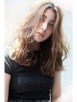 ラエティス(Laetus)&nbsp;デジタルパーマ/外国人風カラー/Ｗカラー/透明感ベージュ