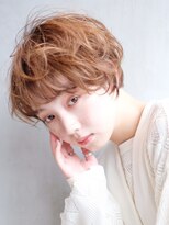 アイティー バイ アルバム 浦和店(IT by ALBUM)&nbsp;カジュアルショート_ココアブラウンフリンジウェーブ_27020