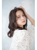 大人可愛いグレージュ