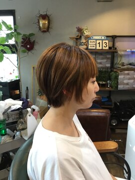 ヘアーデザイン ステディ(HAIR DESIGN STEADY) ショート×カラー